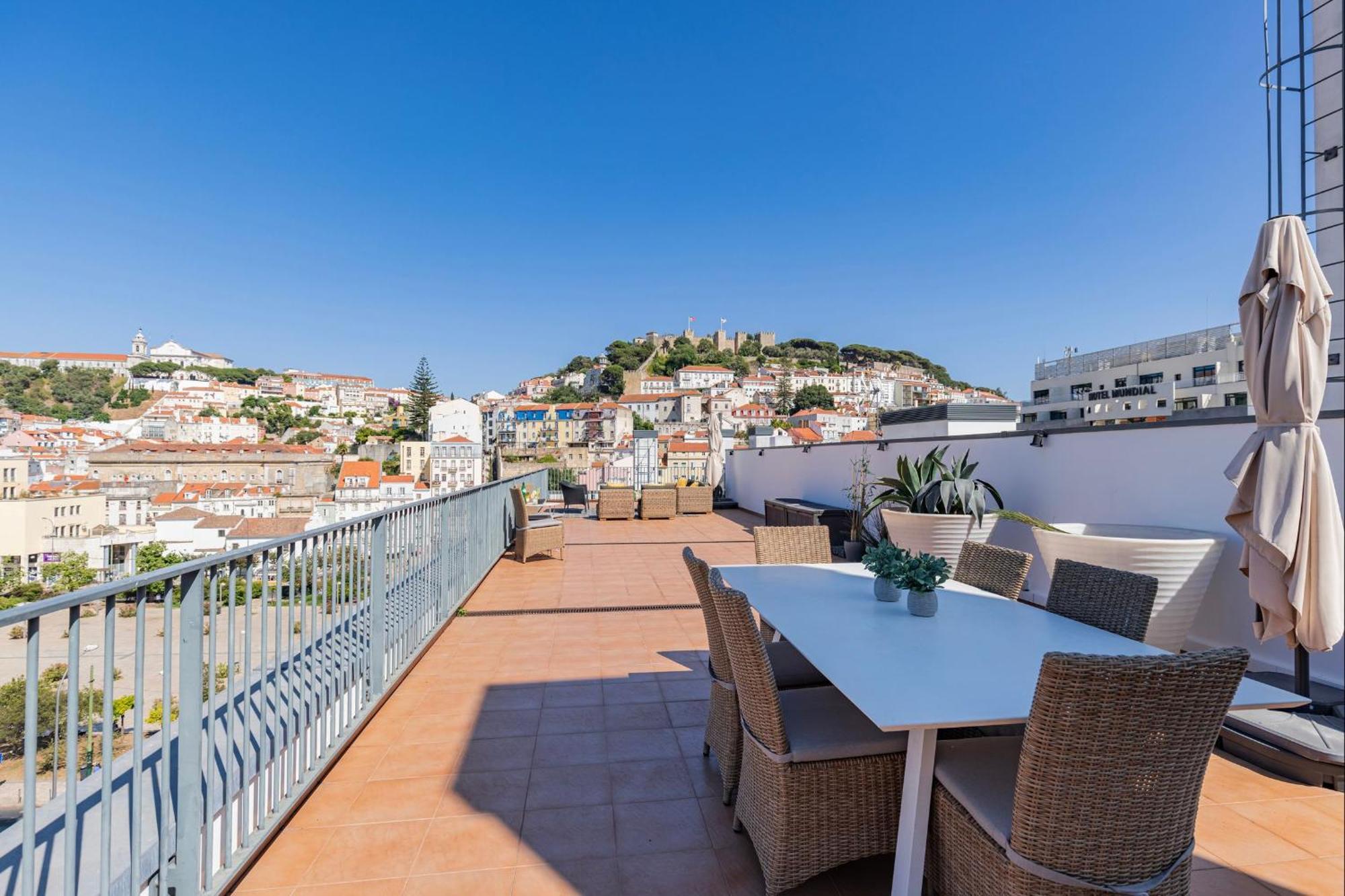 Lovelystay - Breathtaking Panorama - Luxurious Penthouse! リスボン エクステリア 写真